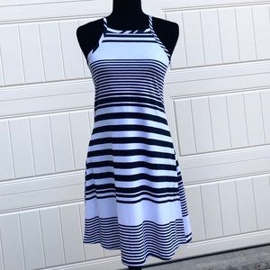 Stripped racerback sundress